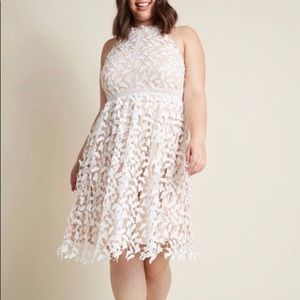 Mod Cloth Defining Divine Midi Dress- XL